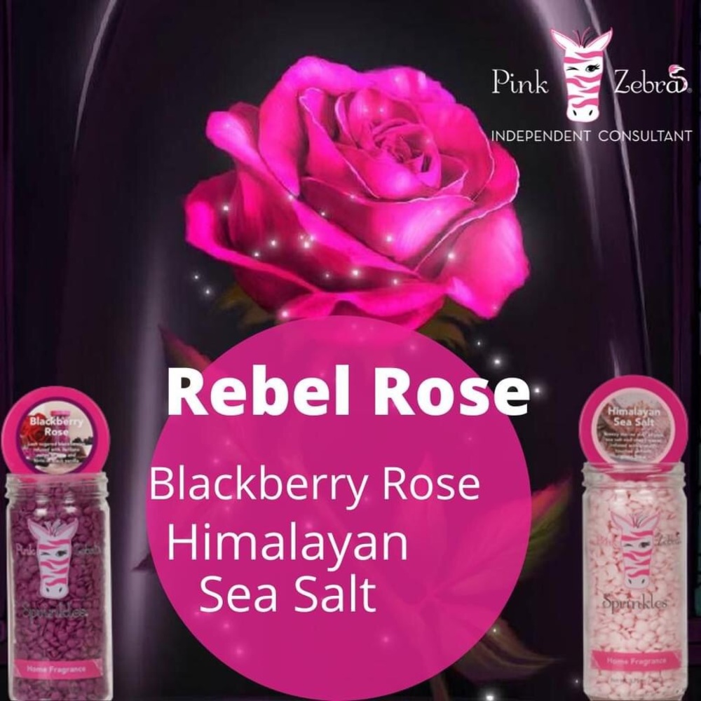 Pink Zebra Sprinkles ‘Rebel Rose’🌹
